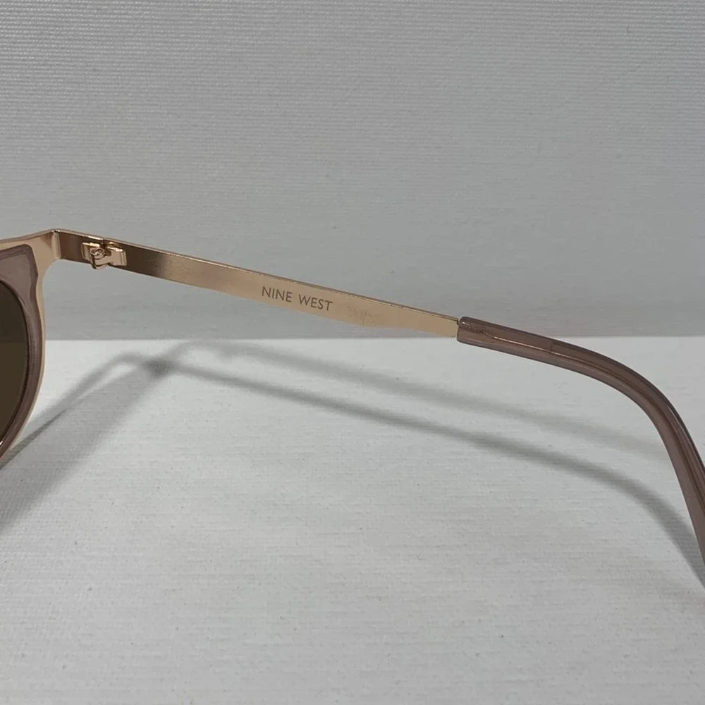 Nine West pink and gold sunglasses